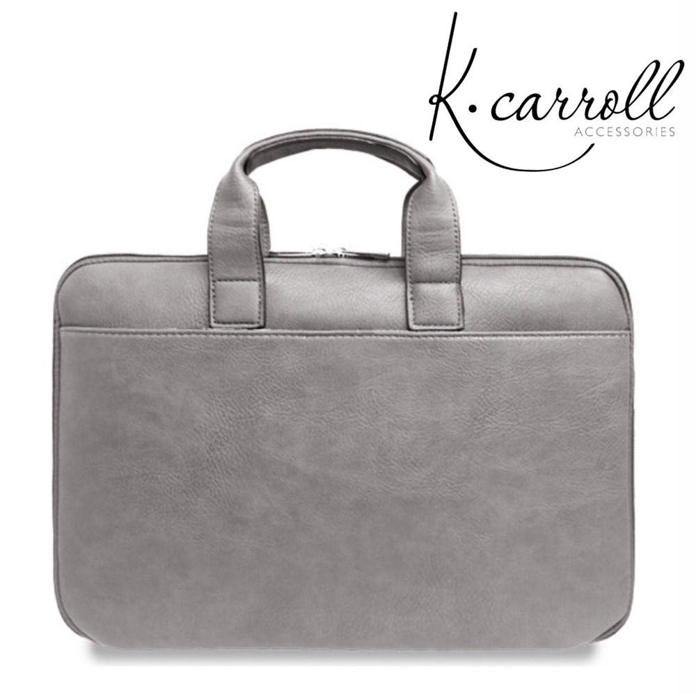 🆕K.Carroll Jane Laptop Bag in Gray